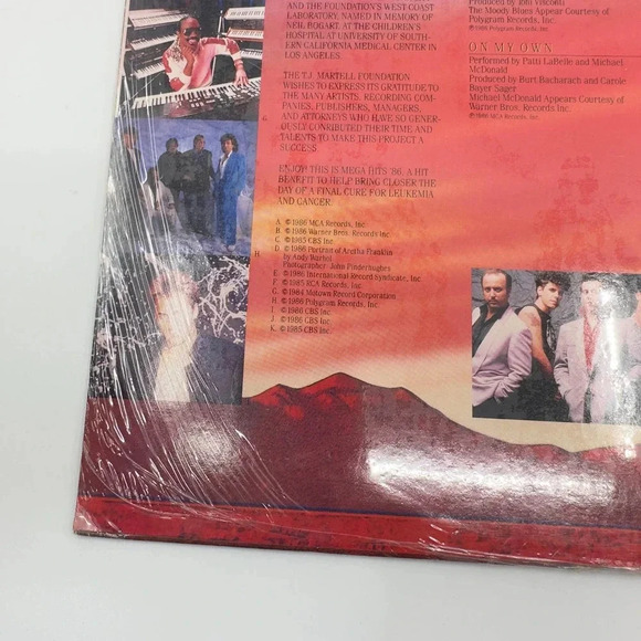 MCA Various Artists - Mega Hits 1986 - Vinyl Records Brand New - Picture 2 of 13